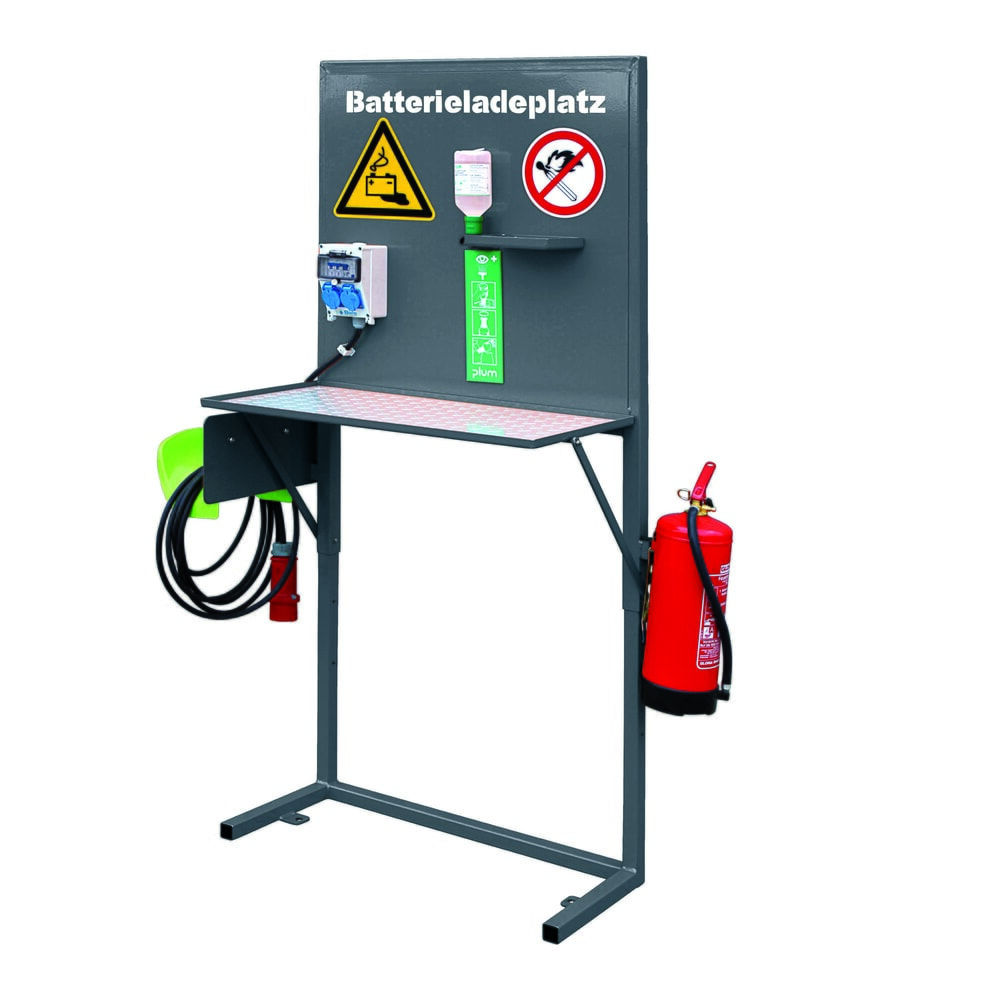 Product afbeelding: Acculaadstation Eichinger® volgens GroLa BG en VdS informatieblad 2259, 2116.1 antracietgrijs