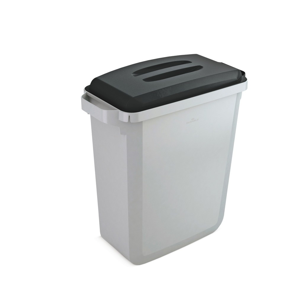 Product afbeelding: Afval- en kringloop afvalbak DURABLE 60 liter, PP, grijs