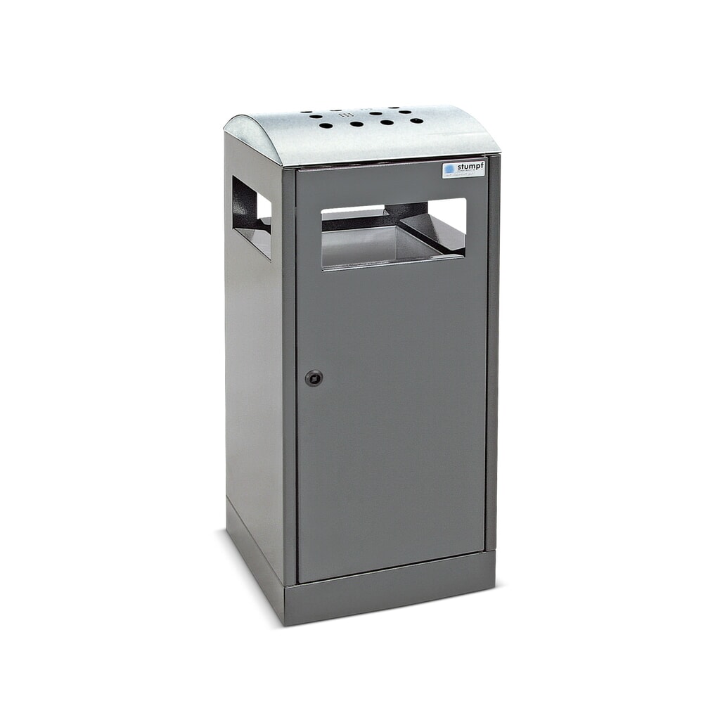Product afbeelding: Afvalbak met asbak Stumpf®, 40 l