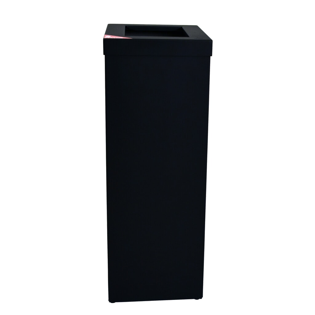 Afvalbak RecycloFlex, 60 liter, zwart Product afbeelding: Afvalbak RecycloFlex, 60 liter, zwart
