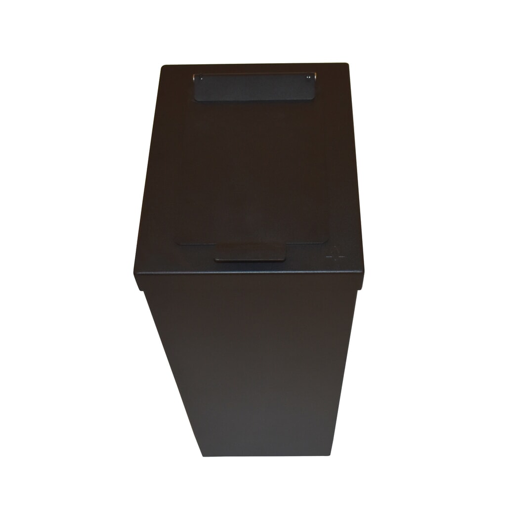 Afvalbak RecycloFlex, 60 liter, zwart Productafbeelding nr. 8: Afvalbak RecycloFlex, 60 liter, zwart