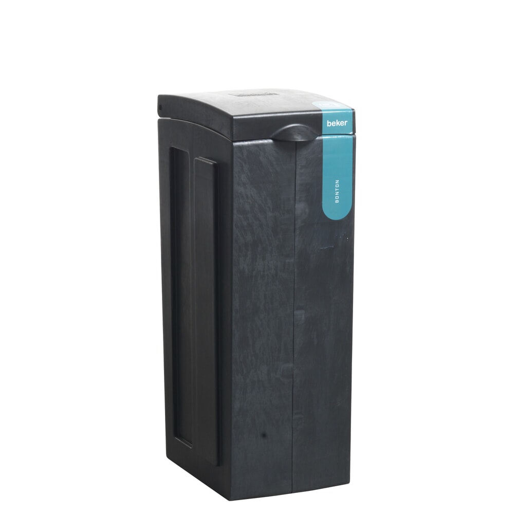 Product afbeelding: Afvalbak voor bekers BON TON Original, van 100% gerecycled polypropyleen, 70 liter, grijs