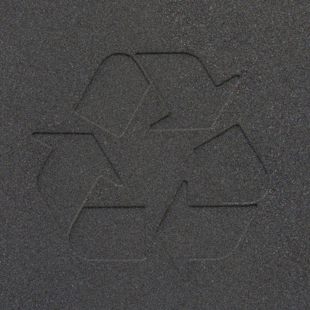 Productafbeelding nr. 9: Afvalbak voor plastic BRICKBIN, van gerecyclede kunststof, 65 liter, vierkant, grijs / oranje