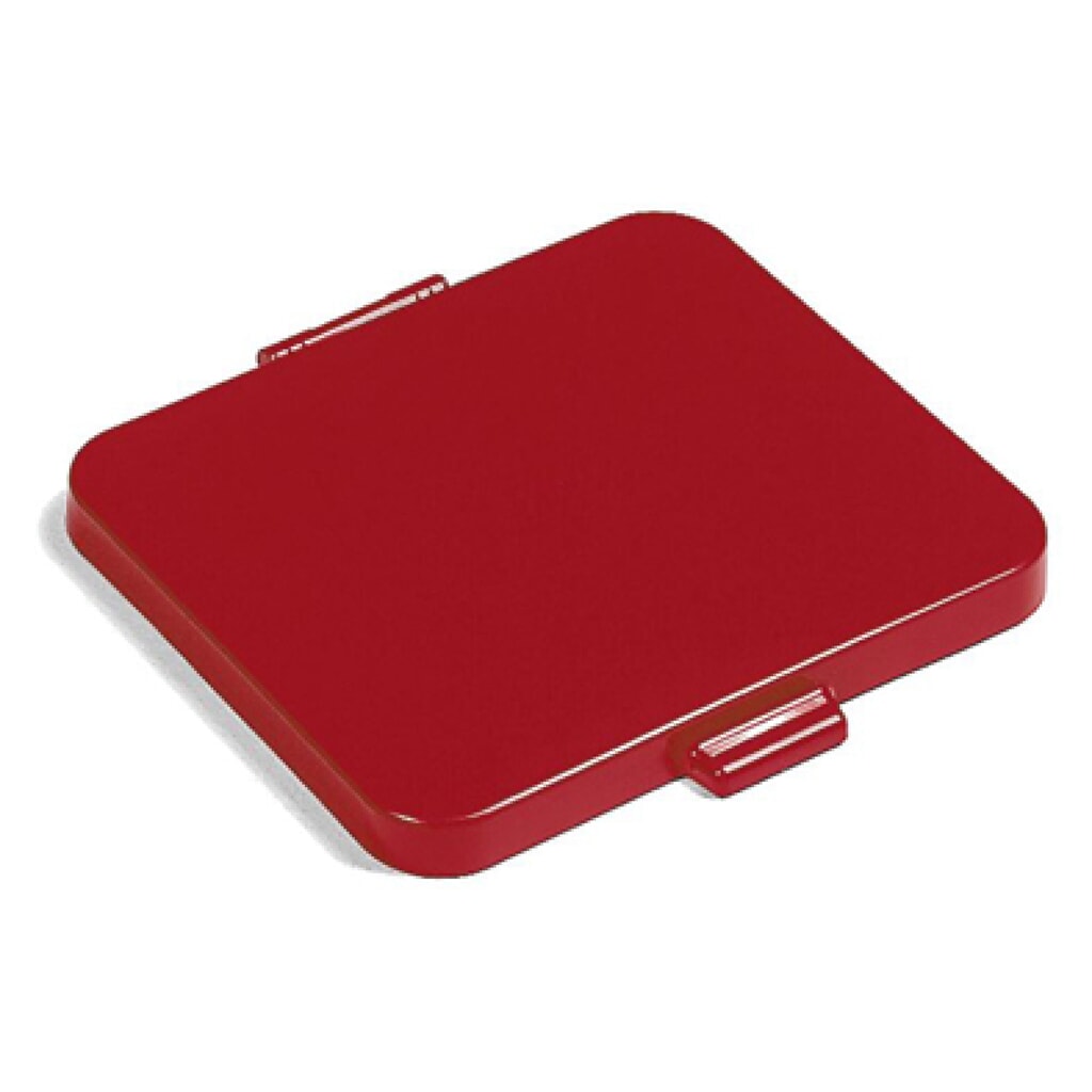 Product afbeelding: Afvalbakdeksel, 120 liter, rood