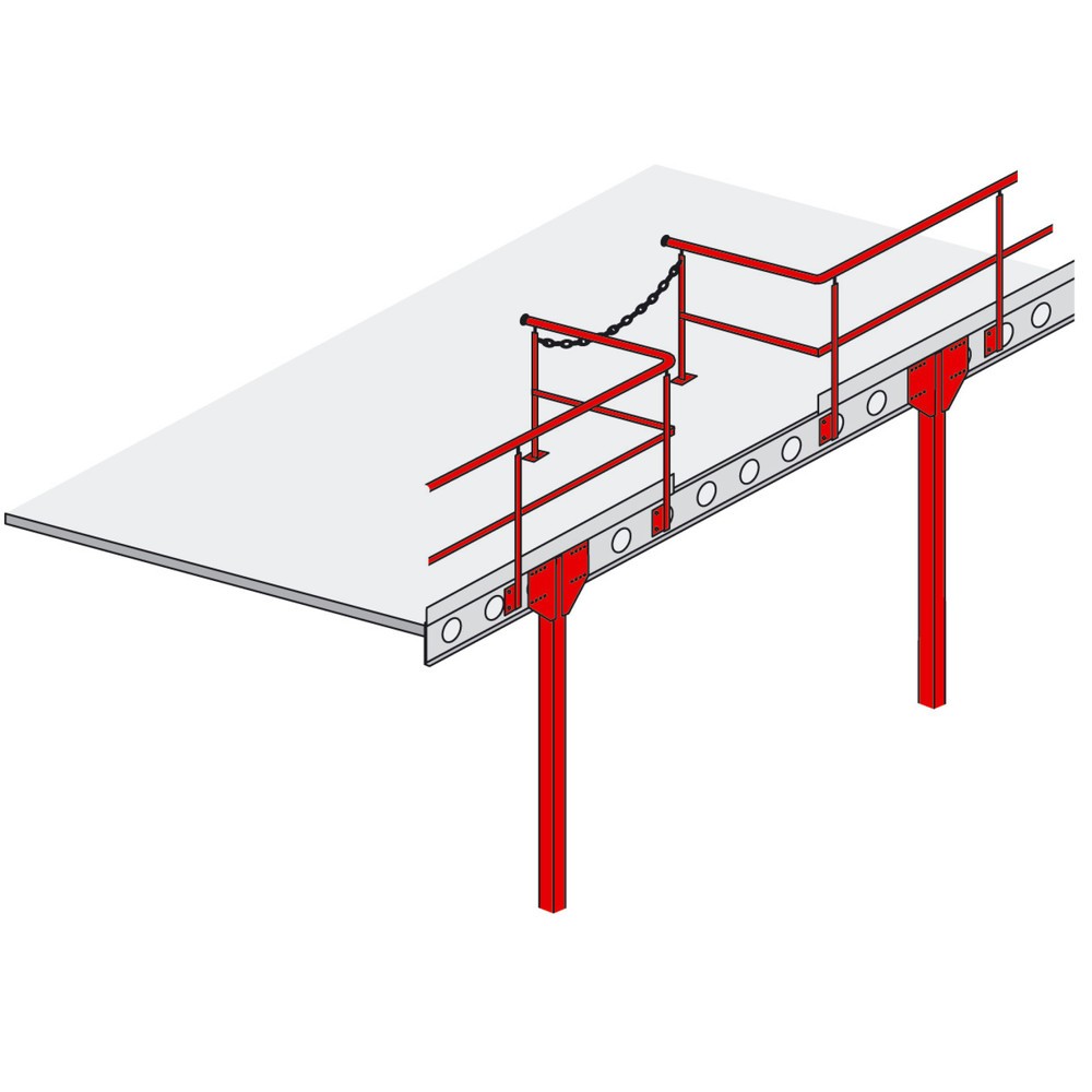 Product afbeelding: Afzetplaats voor modulair entresolsysteem, gentiaanblauw