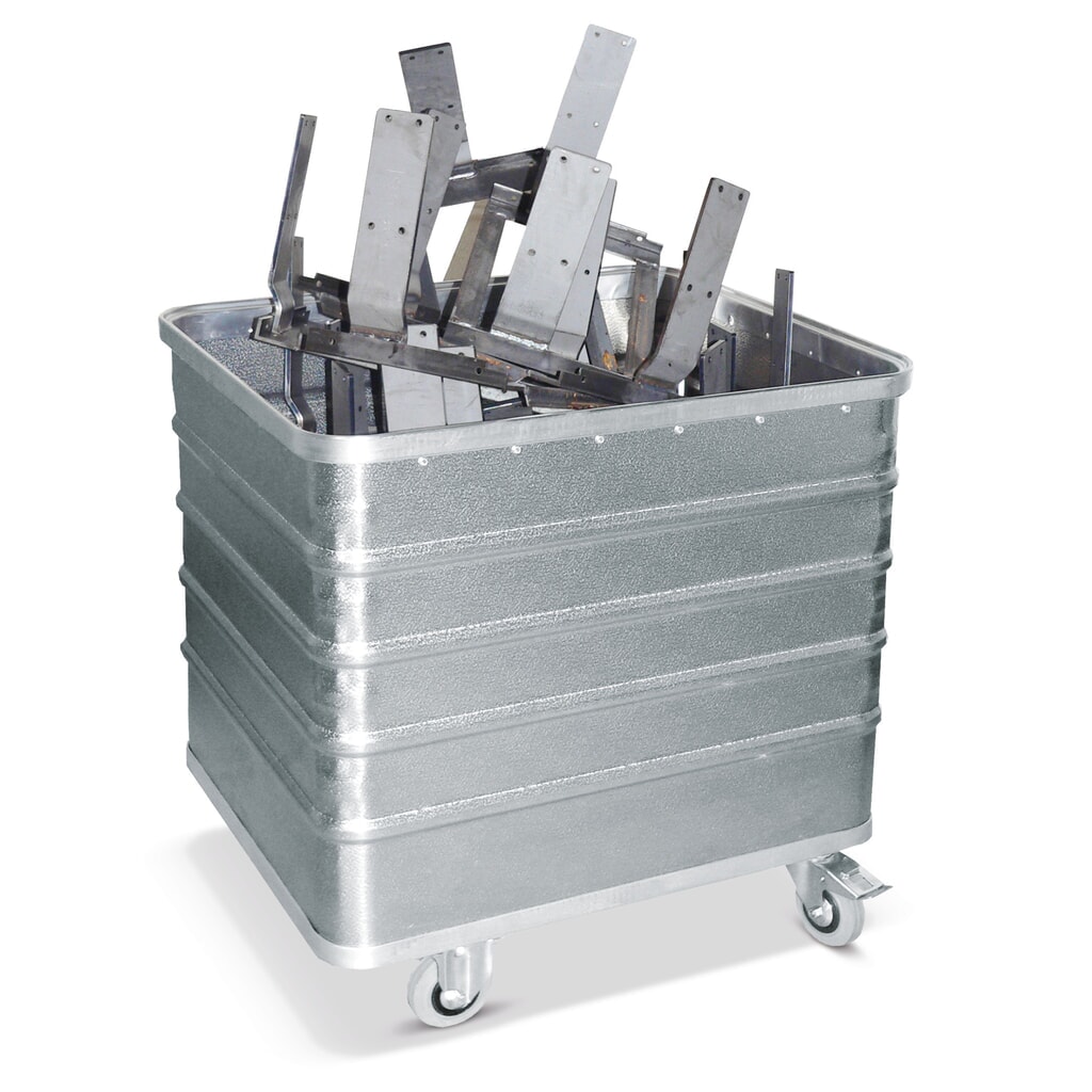 Aluminium bakwagen met volle wand, volume 229 liter Productafbeelding nr. 3: Aluminium bakwagen met volle wand, volume 229 liter