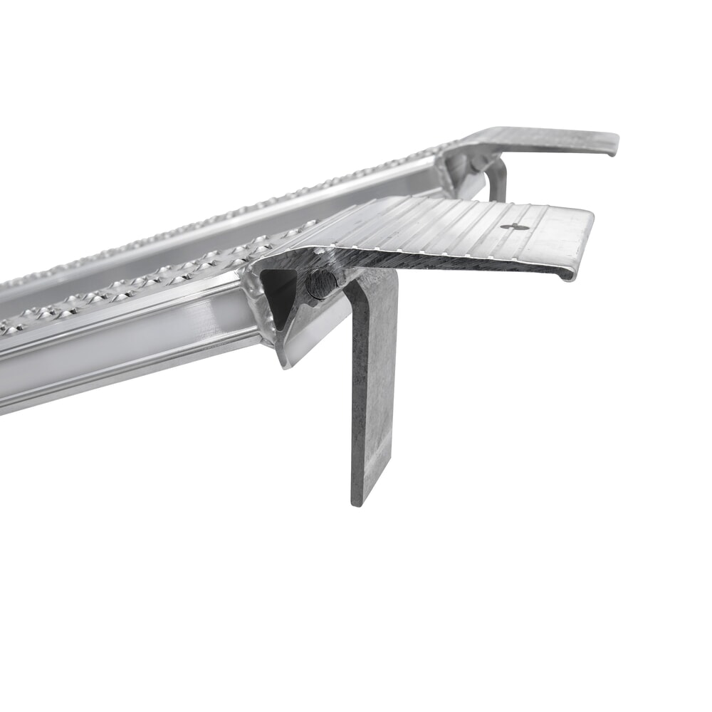 Productafbeelding nr. 11: Aluminium oprijplaat, slipvast, cap. 435 kg/stuk, bxl 200 x 1.500 mm