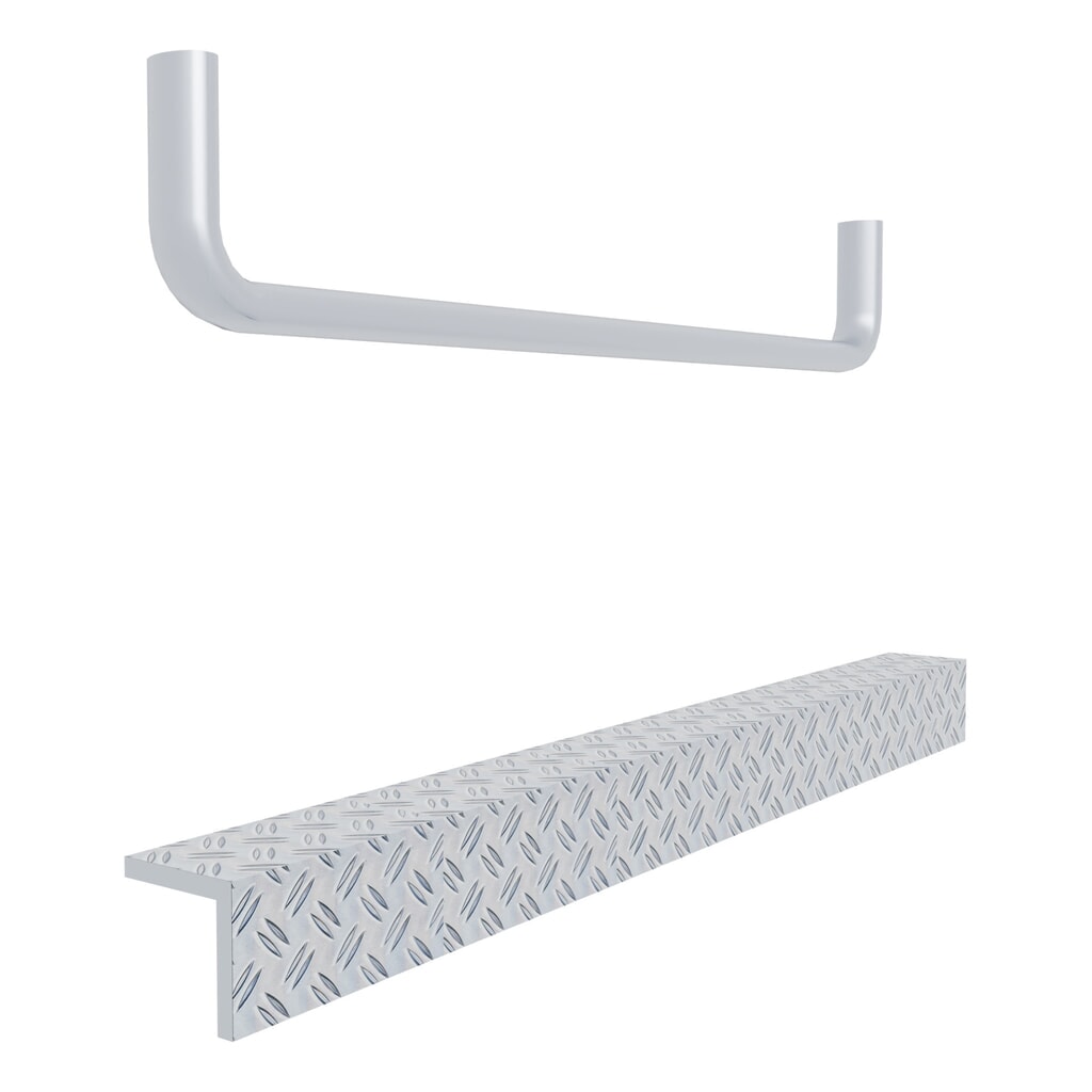 Product afbeelding: Aluminium opstaprand en handgreep voor C+P brandweerkast