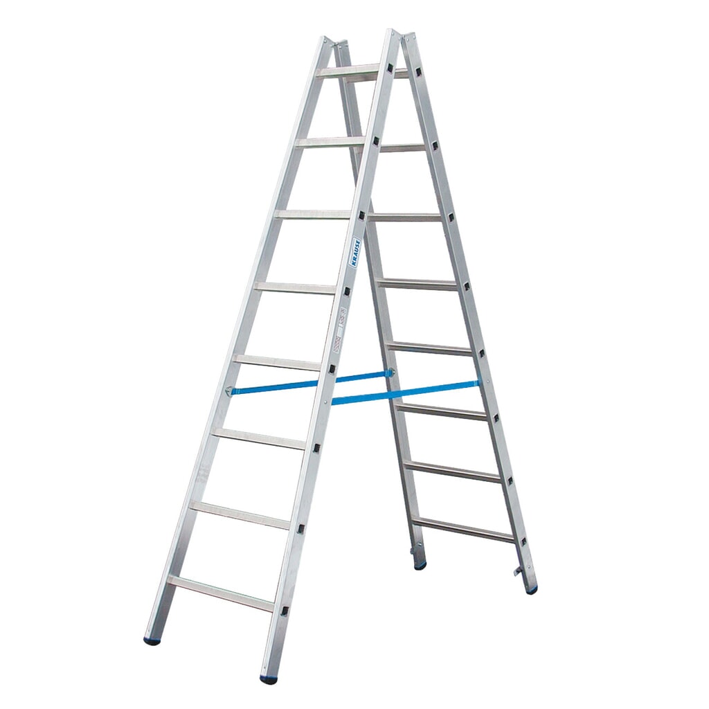 Product afbeelding: Aluminium sportenladder KRAUSE®, 2-zijdig begaanbaar, standhoogte 1,05 m