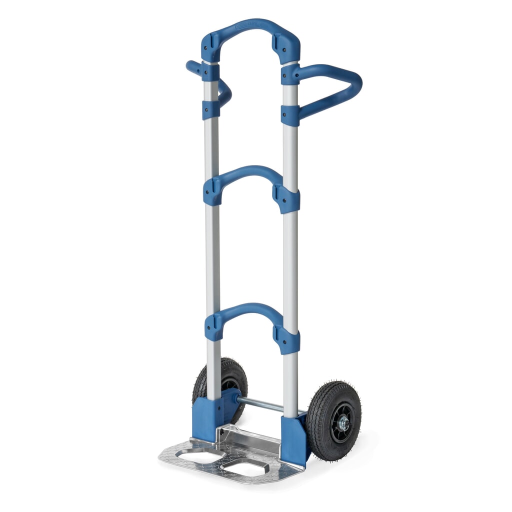 Aluminium steekwagen fetra® Wuppi, inklapbaar, draagvermogen 200 kg, schep bxd 425 x 165 mm Product afbeelding: Aluminium steekwagen fetra® Wuppi, inklapbaar, draagvermogen 200 kg, schep bxd 425 x 165 mm