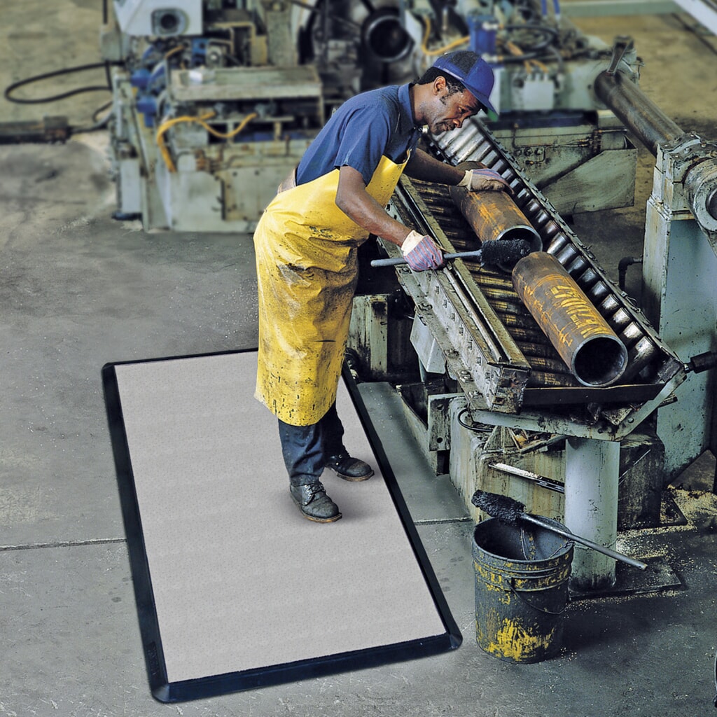 Antivermoeidheidsmat met vlies, van nitrilrubber, b x d 870 x 1.570 mm Product afbeelding: Antivermoeidheidsmat met vlies, van nitrilrubber, b x d 870 x 1.570 mm