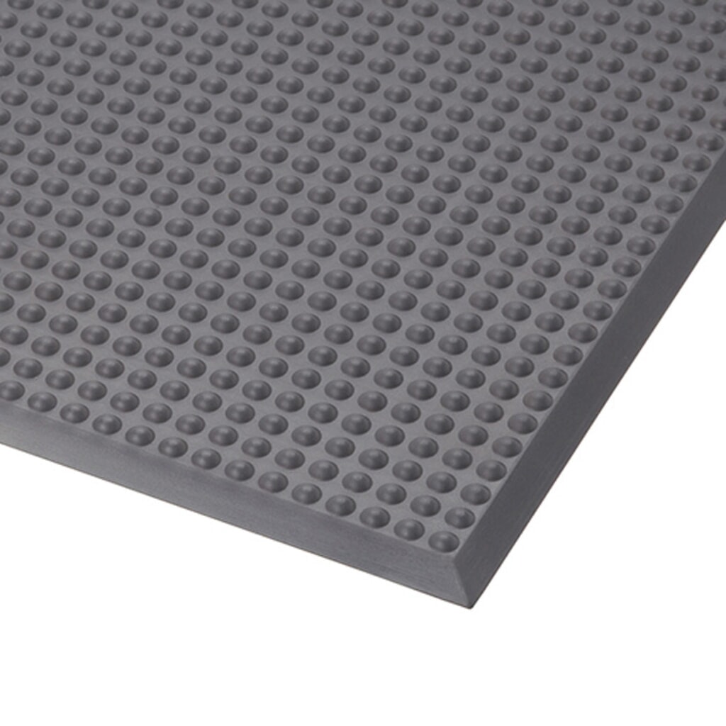 Antivermoeidheidsmat, polyurethaan, met noppen, bxd 650 x 950 mm Product afbeelding: Antivermoeidheidsmat, polyurethaan, met noppen, bxd 650 x 950 mm