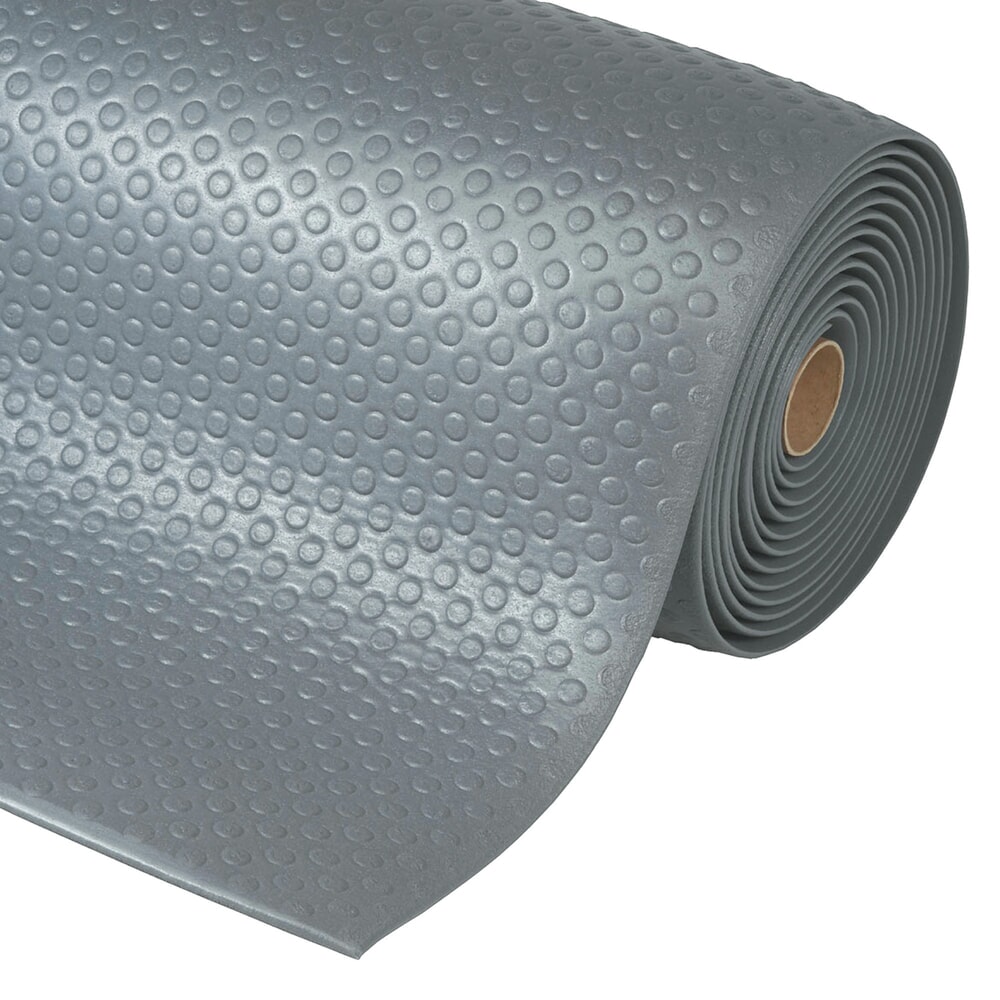 Productafbeelding nr. 1: Antivermoeidheidsmat, PVC/vinylschuim, met noppen, str.m x 600 mm, grijs