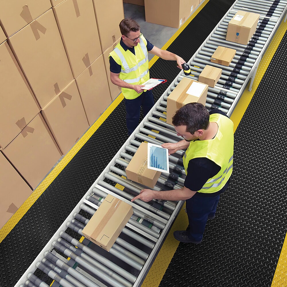 Productafbeelding nr. 12: Antivermoeidheidsmat voor zware toepassingen, slipvrij, lengte x 1.520 mm, zwart