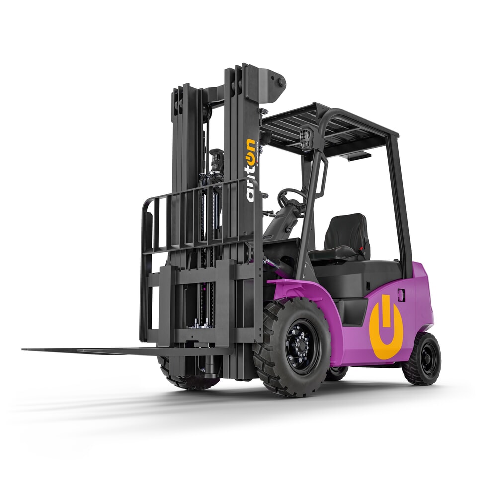 Productafbeelding nr. 4: AntOn by Jungheinrich elektrische heftruck CBH 3.0 met tweevoudige telescoop hefmast, hefhoogte 3.300 mm, draagvermogen 3.000 kg, inclusief externe lader 80 V, 60 A, CEE, 5-pins