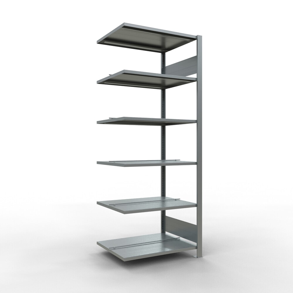 Product afbeelding: Archiefrekken SCHULTE AV, dubbelzijdig, met middenaanslagen, VL 150 kg, hxbxd 2.000 x 750 x 600 mm