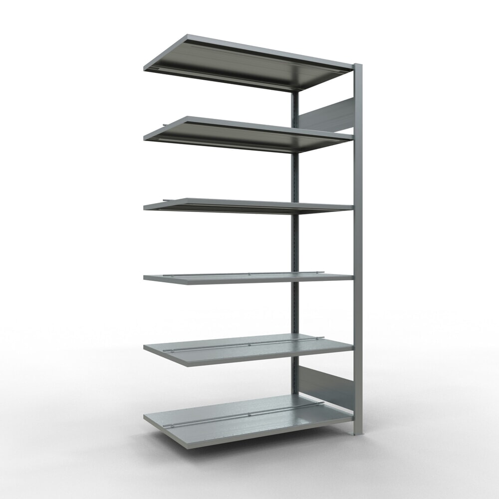 Product afbeelding: Archiefrekken SCHULTE AV, dubbelzijdig, met middenaanslagen, VL 150 kg, hxbxd 2.000 x 1.000 x 600 mm