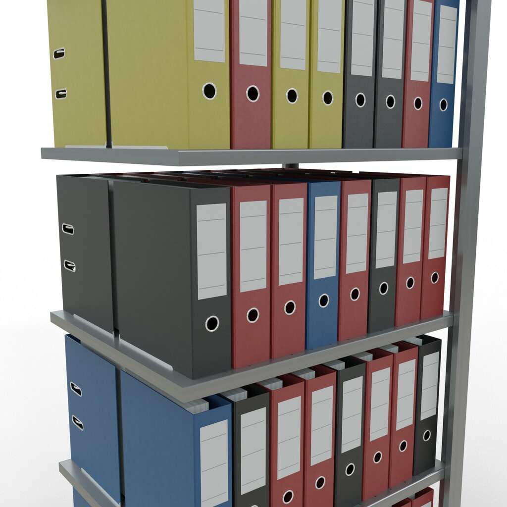Archiefrekken SCHULTE AV, dubbelzijdig, zonder middenaanslagen, VL 150 kg, hxbxd 2.000 x 750 x 600 mm Productafbeelding nr. 3: Archiefrekken SCHULTE AV, dubbelzijdig, zonder middenaanslagen, VL 150 kg, hxbxd 2.000 x 750 x 600 mm
