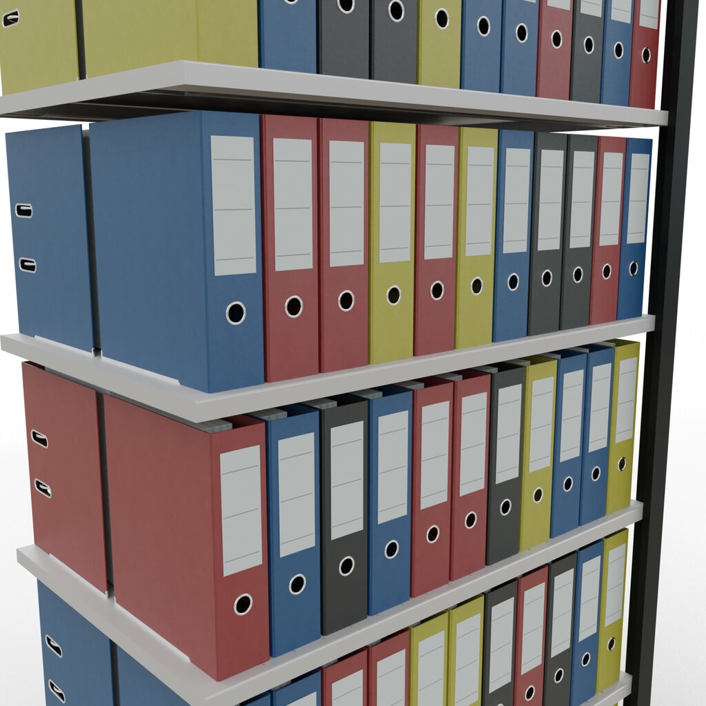 Archiefrekken SCHULTE AV, dubbelzijdig, zonder middenaanslagen, VL 150 kg, zwart, hxbxd 2.300 x 1.000 x 600 mm Productafbeelding nr. 3: Archiefrekken SCHULTE AV, dubbelzijdig, zonder middenaanslagen, VL 150 kg, zwart, hxbxd 2.300 x 1.000 x 600 mm
