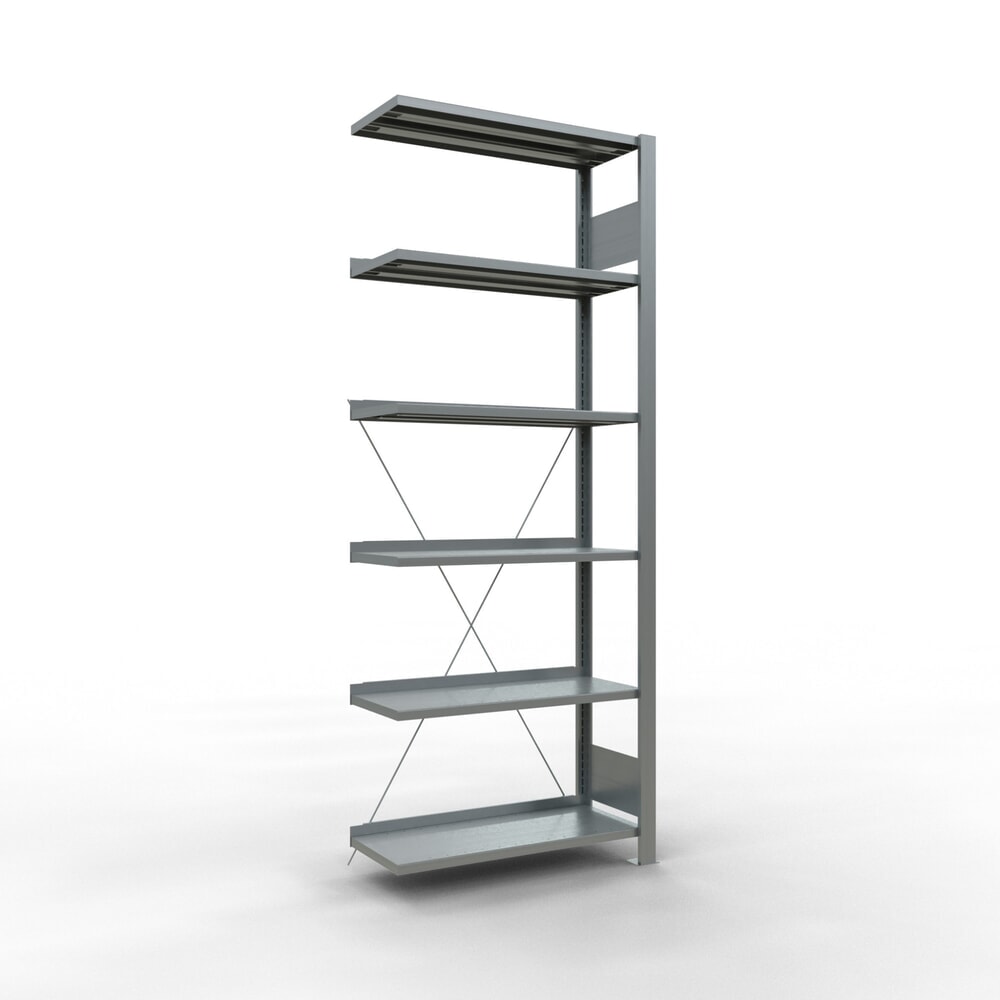 Product afbeelding: Archiefrekken SCHULTE AV, eenzijdig, met eindaanslagen, VL 85 kg, hxbxd 2.000 x 750 x 300 mm