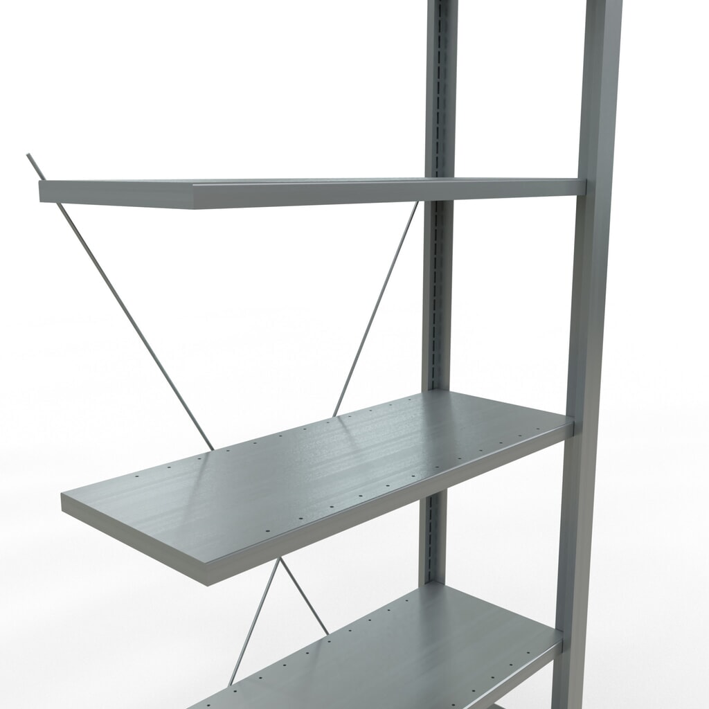 Archiefrekken SCHULTE AV, eenzijdig, zonder eindaanslagen, VL 85 kg, hxbxd 2.000 x 750 x 300 mm Productafbeelding nr. 4: Archiefrekken SCHULTE AV, eenzijdig, zonder eindaanslagen, VL 85 kg, hxbxd 2.000 x 750 x 300 mm