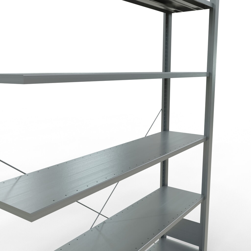 Productafbeelding nr. 4: Archiefrekken SCHULTE AV, eenzijdig, zonder eindaanslagen, VL 85 kg, hxbxd 2.000 x 1.300 x 300 mm