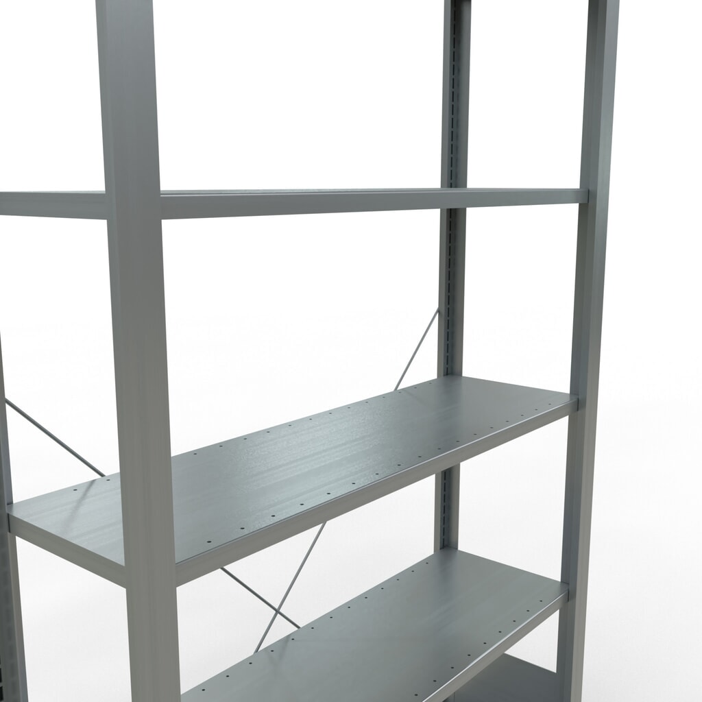 Productafbeelding nr. 4: Archiefrekken SCHULTE BV, eenzijdig, zonder eindaanslagen, VL 85 kg, hxbxd 2.000 x 1.000 x 300 mm