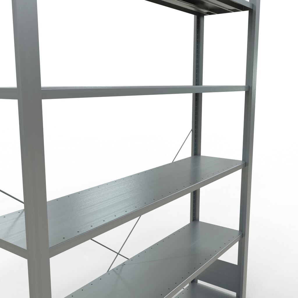 Productafbeelding nr. 4: Archiefrekken SCHULTE BV, eenzijdig, zonder eindaanslagen, VL 85 kg, hxbxd 2.000 x 1.300 x 300 mm