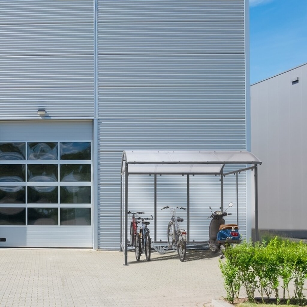Productafbeelding nr. 14: MOTTEZ overkapping voor 6 fietsen en 2 scooters, motoren