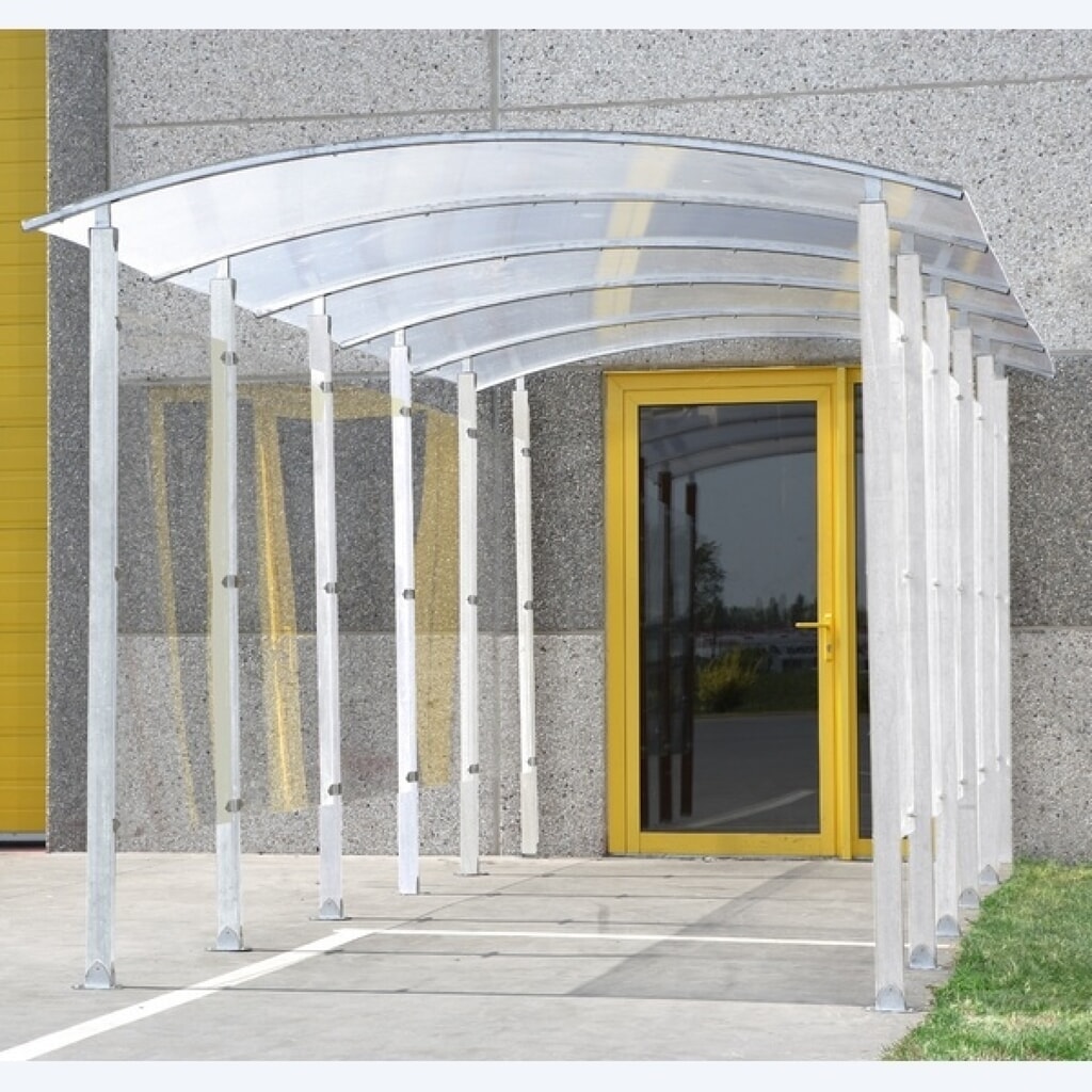 MOTTEZ verzinkte metalen overkapping gang Product afbeelding: MOTTEZ verzinkte metalen overkapping gang