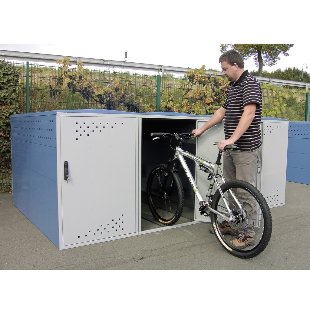 Productafbeelding nr. 3: Fietsenstalling compleet, hxbxd 1.250 x 800 x 2.050 mm