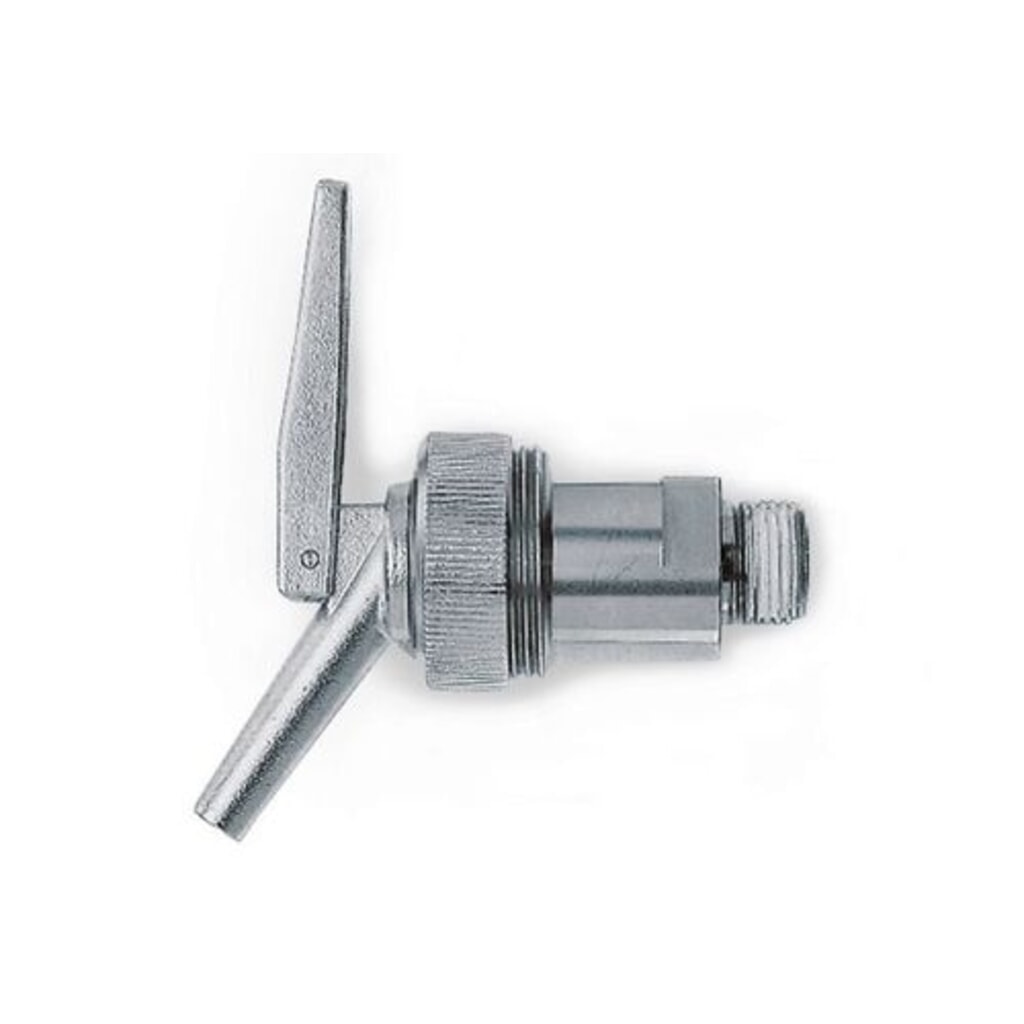 Product afbeelding: Denios zelfsluitende fijndoseerkraan van roestvrij staal, schroefdraaddiameter 3/4 inch