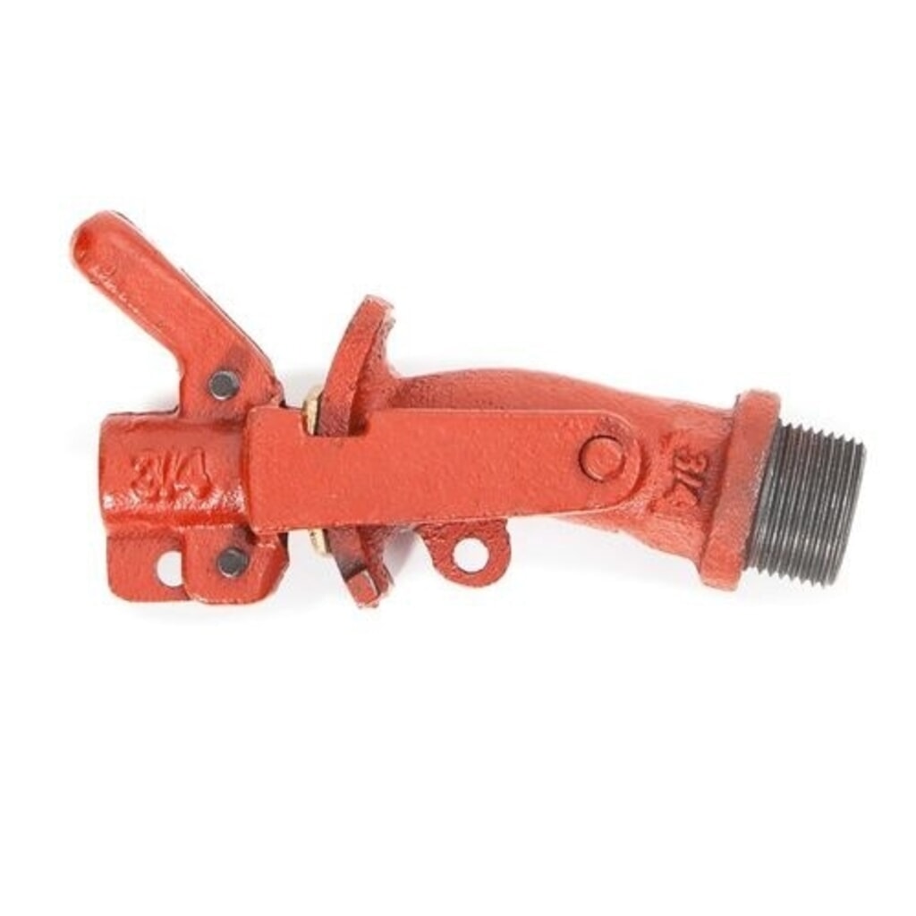 Product afbeelding: Denios vatkraan van gietijzer met messing afsluitplaat, schroefdraad-Ø 3/4 inch