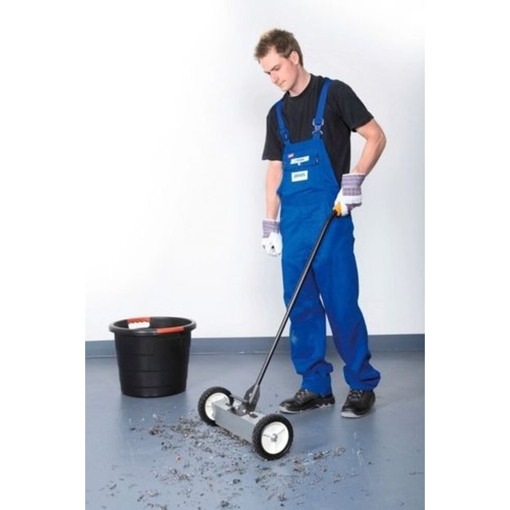 Product afbeelding: Denios magneetbezem, telescopische steel, verstelbare veeghoogte, veegbreedte 455 mm