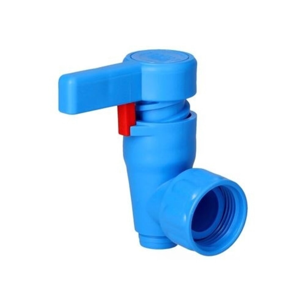 Product afbeelding: Aftapkraan voor Denios ruimtebesparende en breedmondige jerrycans, kort