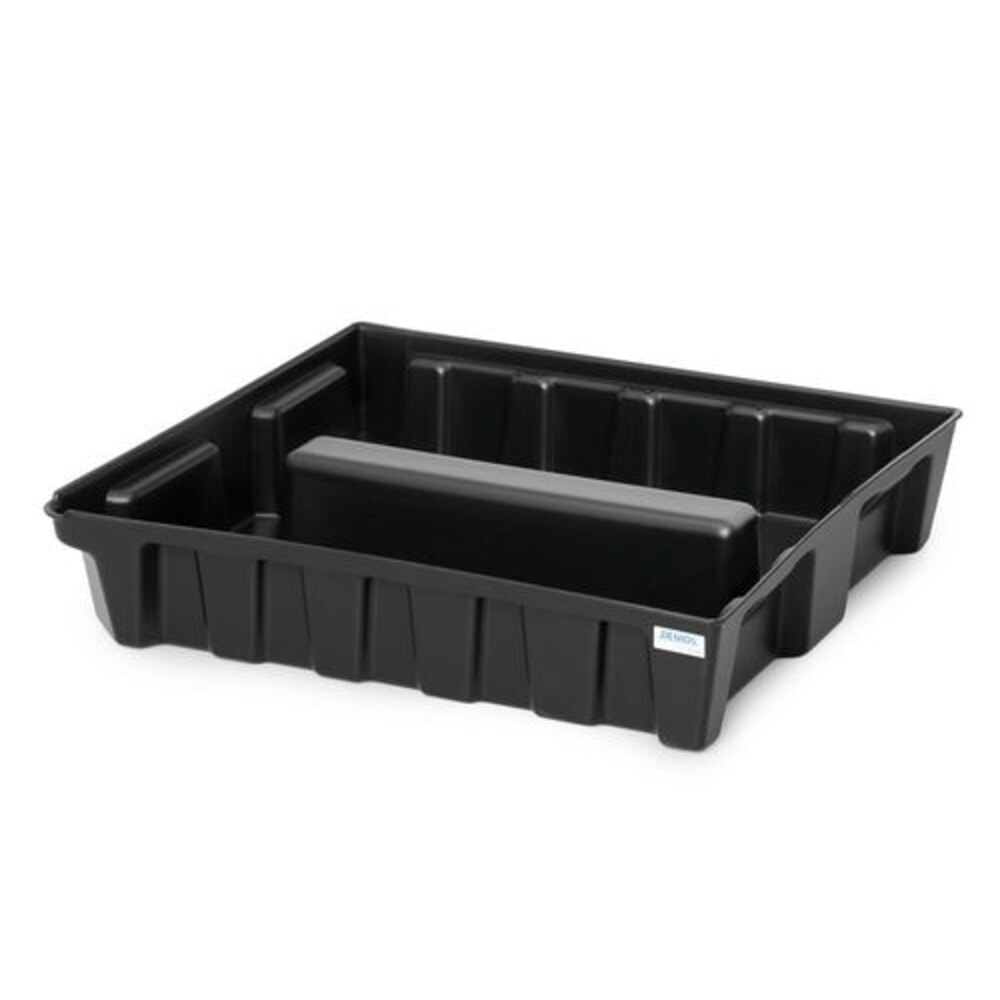 Productafbeelding nr. 1: Denios opvangbak voor kleine verpakkingen, base-line, gemaakt van PE, hoogte 160 mm, met afvoer, zonder rooster, opvangvolume 70 l