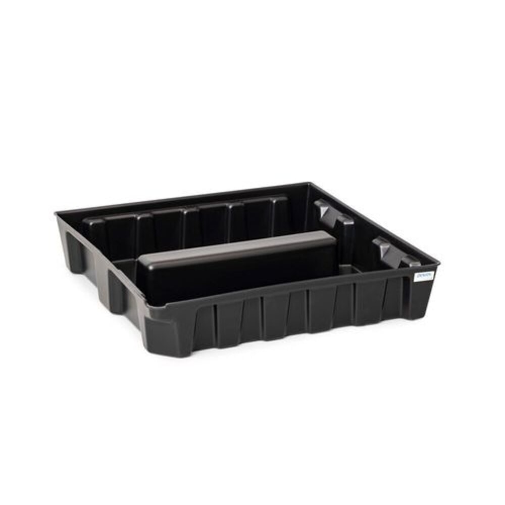 Productafbeelding nr. 2: Denios opvangbak voor kleine verpakkingen, base-line, gemaakt van PE, hoogte 160 mm, met afvoer, zonder rooster, opvangvolume 70 l