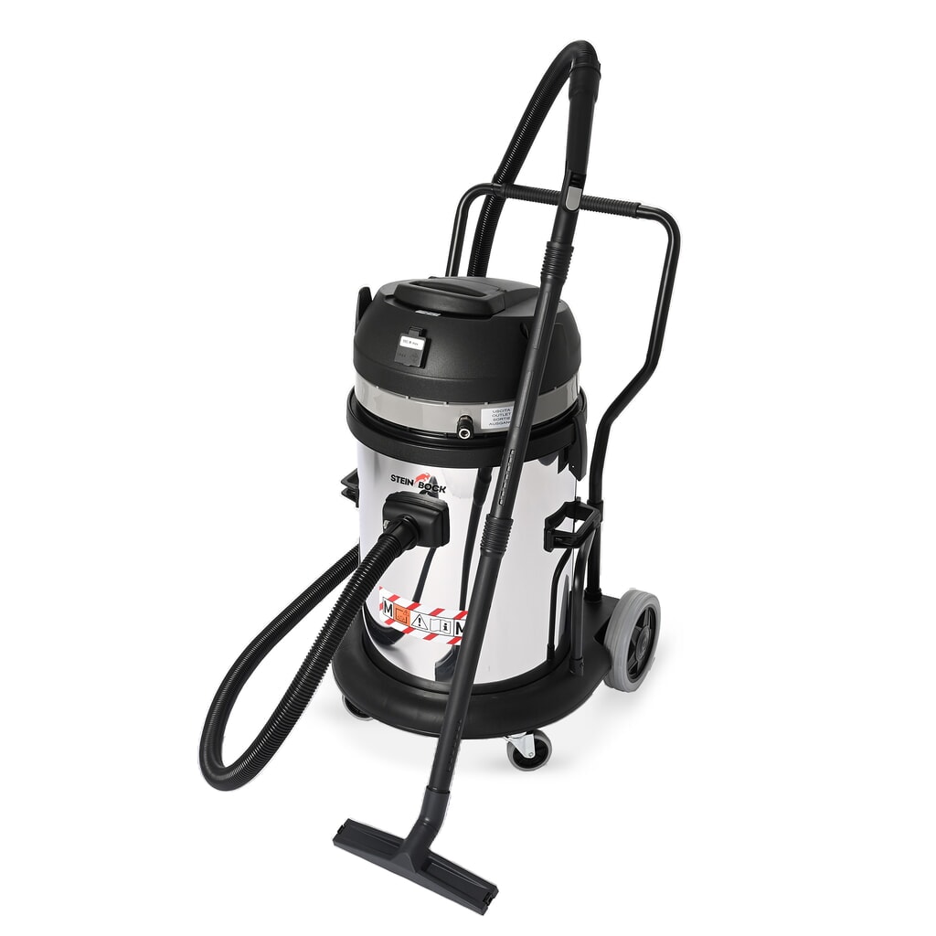 Product afbeelding: Steinbock® industriële stofzuiger droog VS 2/62 M TC PN, M-klasse, max. 2.400 W, 62 l, roestvrij staal