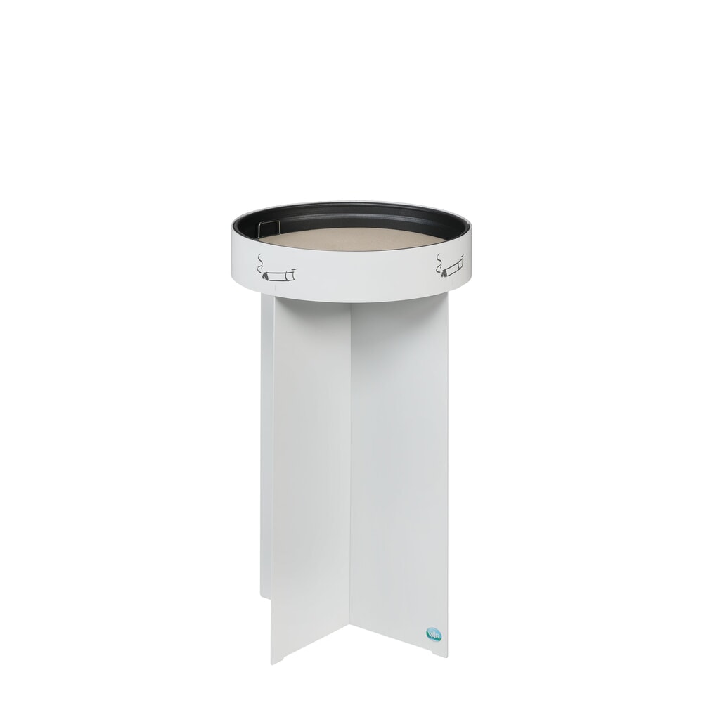 Productafbeelding nr. 1: VAR® staandasbak R 44, van verzinkt staal, zonder beschermdak.