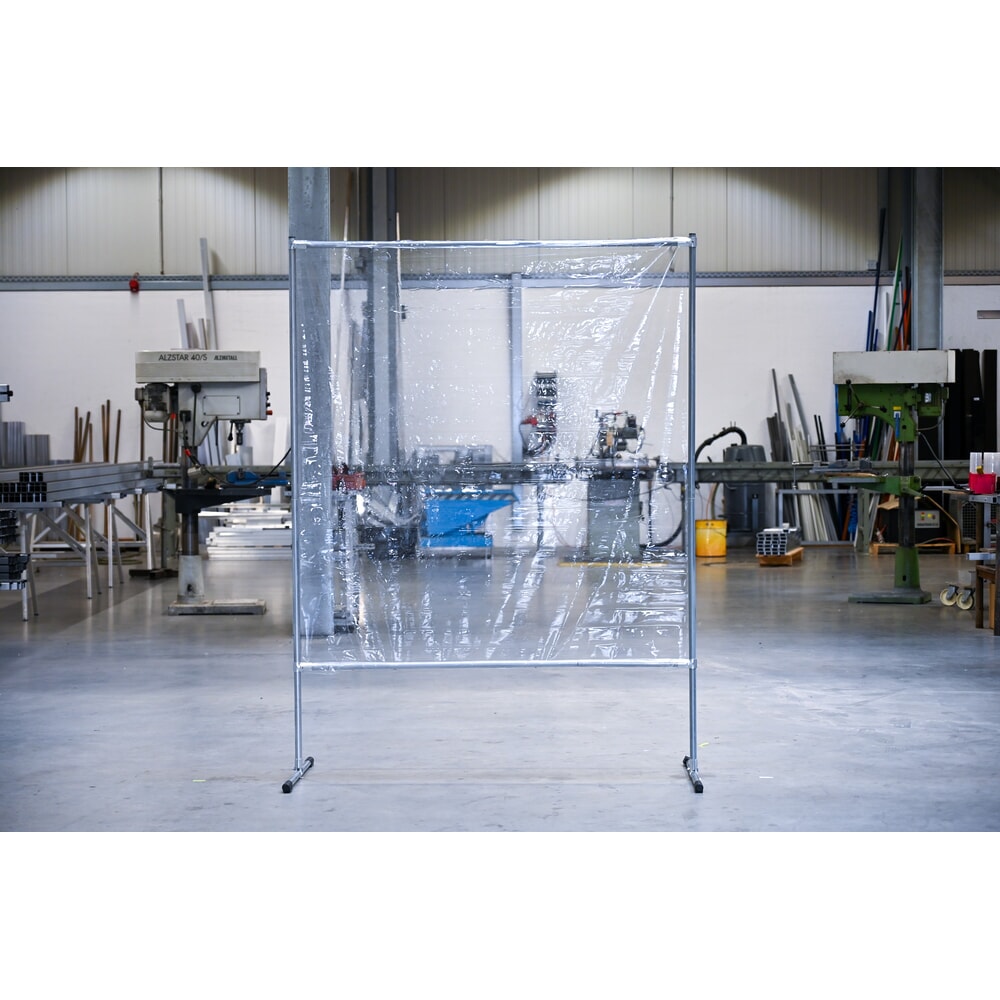 Product afbeelding: Beschermingswand, bxh 1.400 x 2.000 mm, transparant