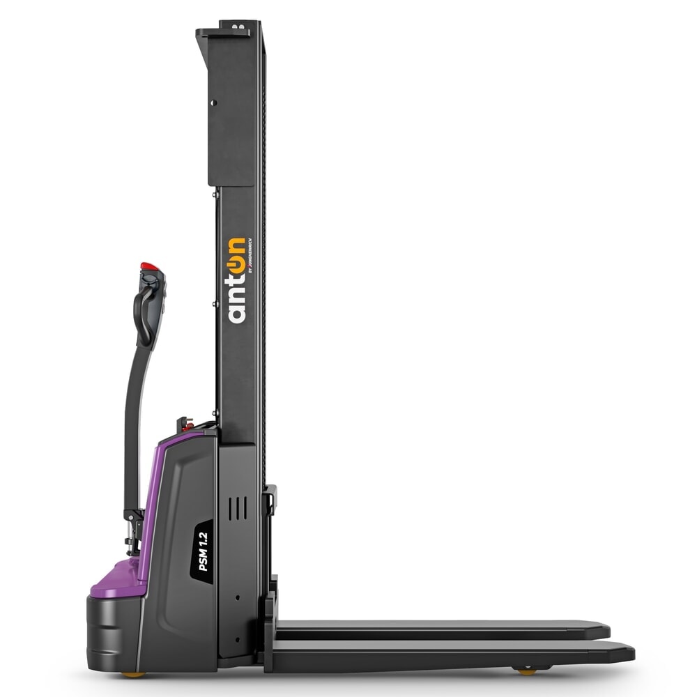 Productafbeelding nr. 6: AntOn by Jungheinrich elektrische stapelaar PSM 1.2, met tweevoudige telescoop hefmast, draagvermogen 1.200 kg, hefhoogte 2.522 mm
