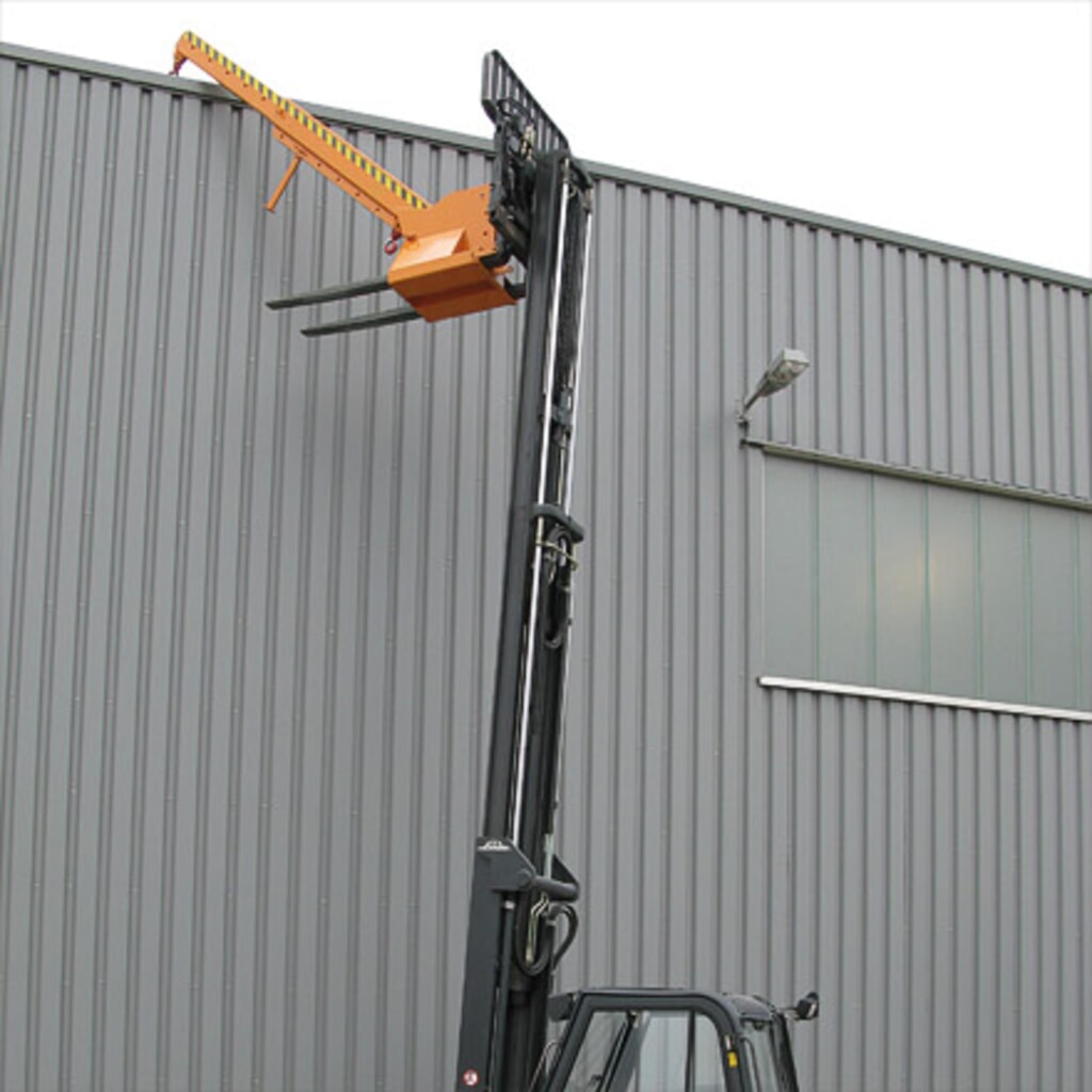 Telescopische en in hoogte verstelbare kraanarm Eichinger®, 2.500 kg, zuiver oranje Productafbeelding nr. 5: Telescopische en in hoogte verstelbare kraanarm Eichinger®, 2.500 kg, zuiver oranje