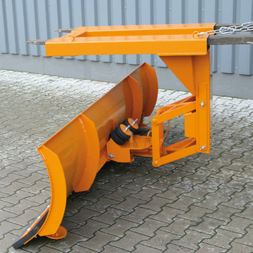 Productafbeelding nr. 3: Sneeuwploeg Eichinger® met hoogte-inrek, vorkkoker boven schildbreedte 1.500 mm, zuiver oranje, staal