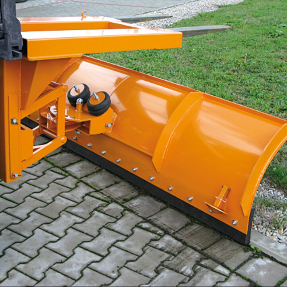 Productafbeelding nr. 4: Sneeuwploeg Eichinger® met hoogte-inrek, vorkkoker boven schildbreedte 1.500 mm, zuiver oranje, staal
