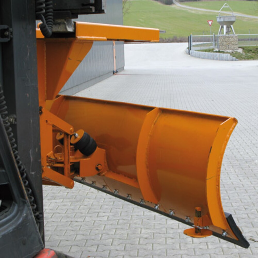 Productafbeelding nr. 6: Sneeuwploeg Eichinger® met hoogte-inrek, vorkkoker boven schildbreedte 1.500 mm, zuiver oranje, staal