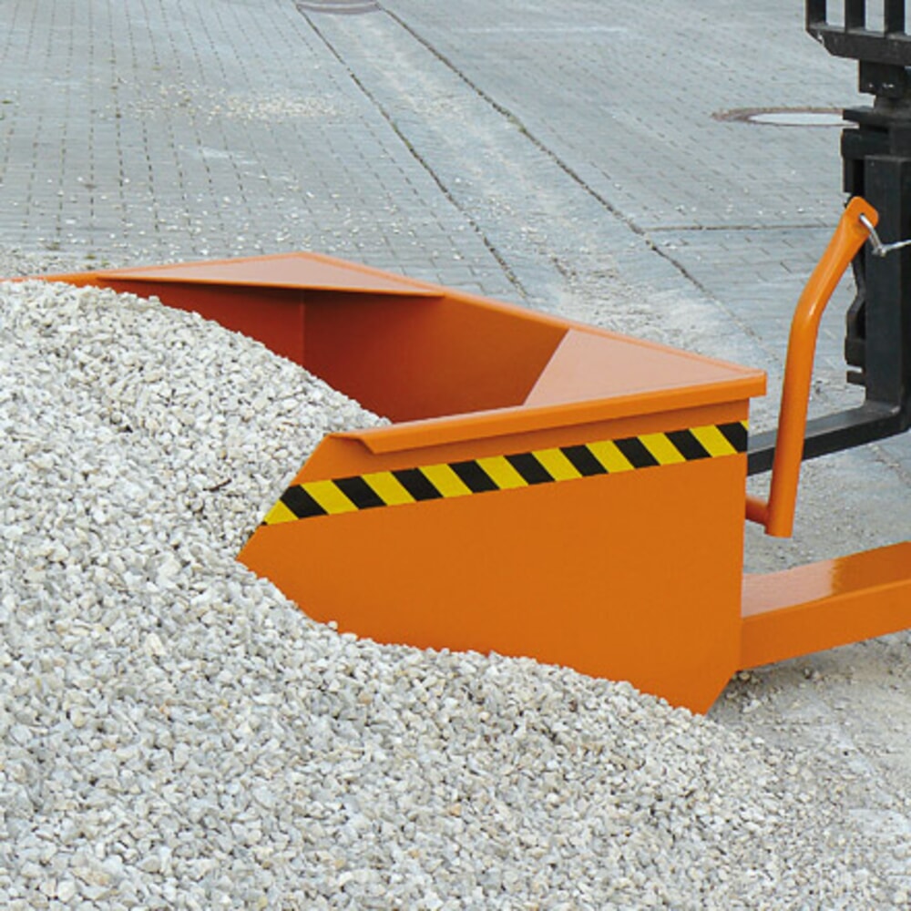 Productafbeelding nr. 4: Eichinger® steek met gesloten vorkkokers voor heftrucks, 1500 kg, 300 liter zuiver oranje