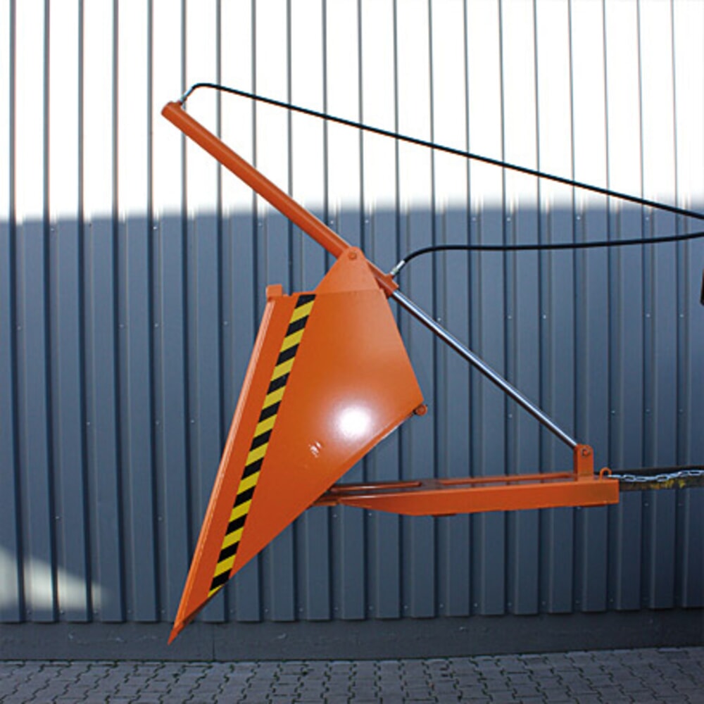 Productafbeelding nr. 3: Schepbak Eichinger® met hydraulisch kantelmechanisme, 1.000 kg, 500 liter, zuiver oranje