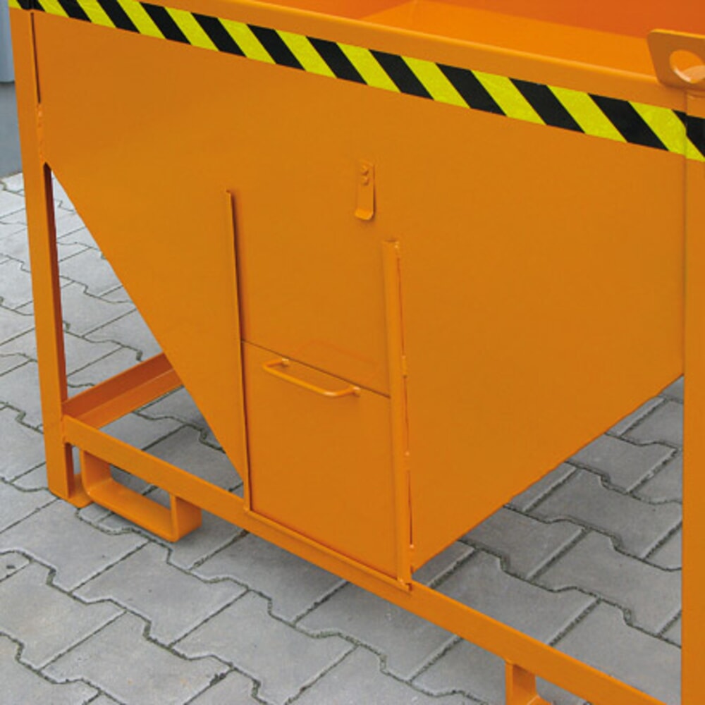Productafbeelding nr. 3: Silocontainer Eichinger® met uitloopschuif, 300 liter zuiver oranje