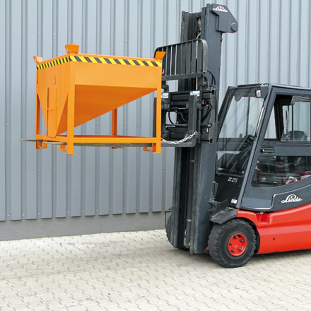Productafbeelding nr. 5: Silocontainer Eichinger® met uitloopschuif, 300 liter zuiver oranje
