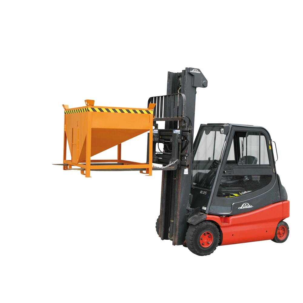 Productafbeelding nr. 6: Silocontainer Eichinger® met uitloopschuif, 300 liter zuiver oranje